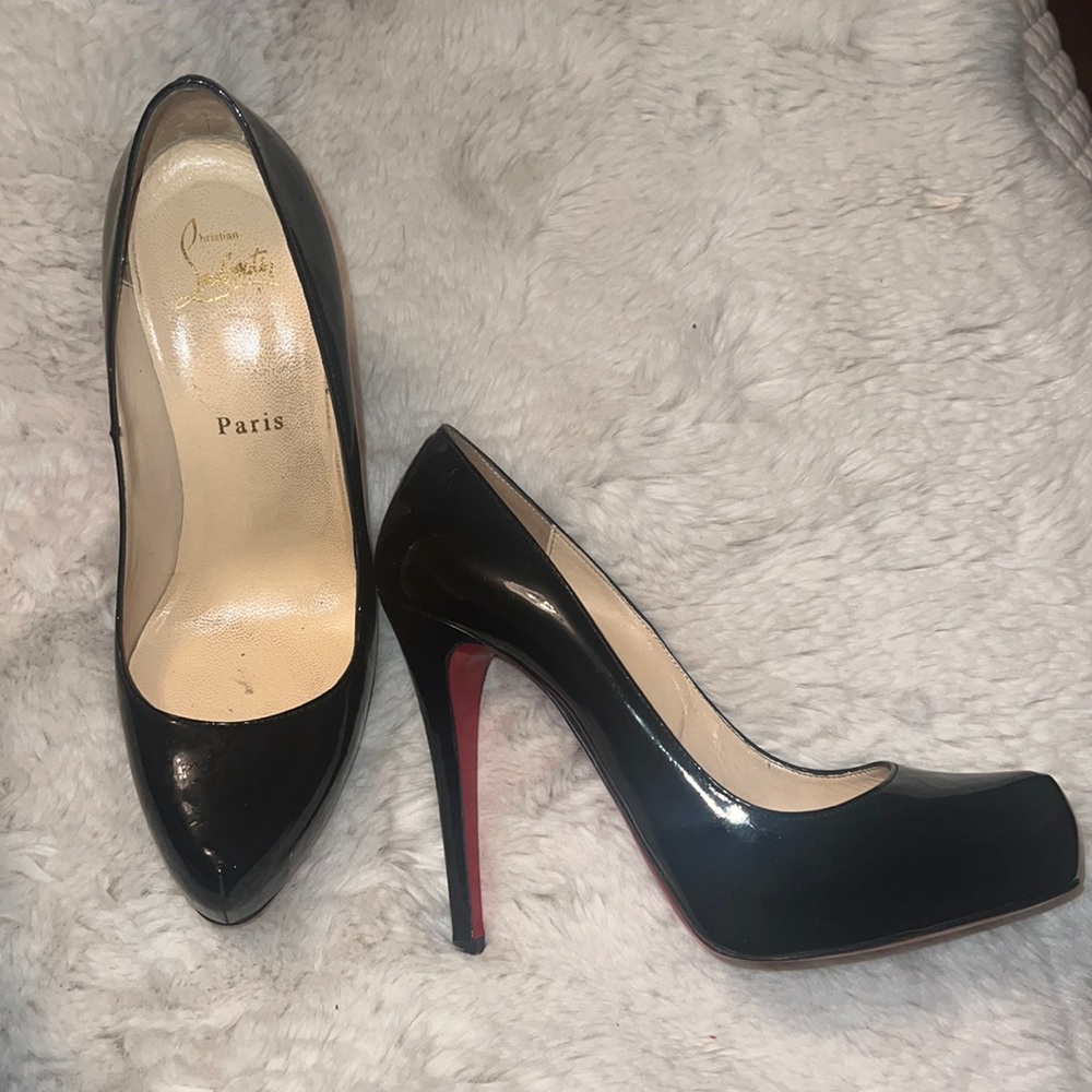 Christian Louboutin black heels!